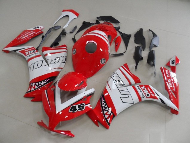 Carénage Moto CBR 1000 RR 2012-2016 - Rouge Liverpool 45 Carénage Moto CBR 1000 RR 2012-2016 - Rouge Liverpool 45