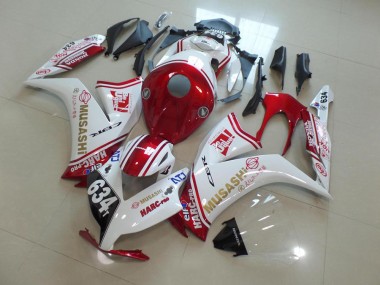 Carénage Moto CBR 1000 RR 2012-2016 - Rouge Musashi