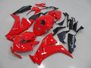 Carénage Moto CBR 1000 RR 2012-2016 - Rouge et Noir Mat