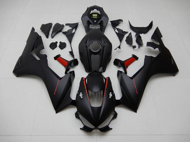 Carénage Moto CBR 1000 RR 2017-2023 - Noir avec Rouge Fireblade Carénage Moto CBR 1000 RR 2017-2023 - Noir avec Rouge Fireblade