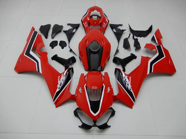 Carénage Moto CBR 1000 RR 2017-2023 - Rouge Noir Blanc Carénage Moto CBR 1000 RR 2017-2023 - Rouge Noir Blanc