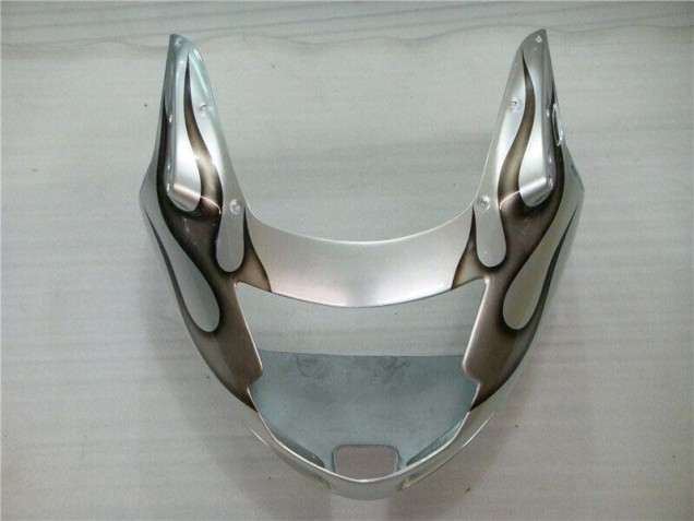 Carénage Moto CBR 1100 XX 1996-2007 - Flamme Argent Gris Carénage Moto CBR 1100 XX 1996-2007 - Flamme Argent Gris