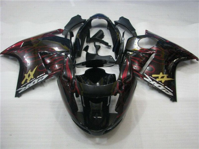 Carénage Moto CBR 1100 XX 1996-2007 - Rouge Flamme Carénage Moto CBR 1100 XX 1996-2007 - Rouge Flamme