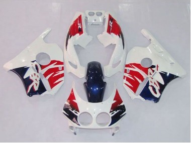 Carénage Moto CBR 250 RR MC22 1991-1998 - Rouge Blanc Bleu