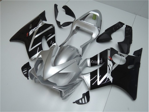 Carénage Moto CBR 600 F4i 2001-2003 - Argent Noir Carénage Moto CBR 600 F4i 2001-2003 - Argent Noir