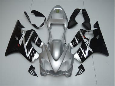 Carénage Moto CBR 600 F4i 2001-2003 - Argent Noir
