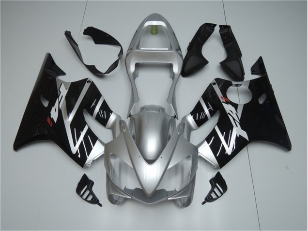 Carénage Moto CBR 600 F4i 2001-2003 - Argent Noir Carénage Moto CBR 600 F4i 2001-2003 - Argent Noir