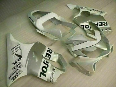 Carénage Moto CBR 600 F4i 2001-2003 - Blanc Argent