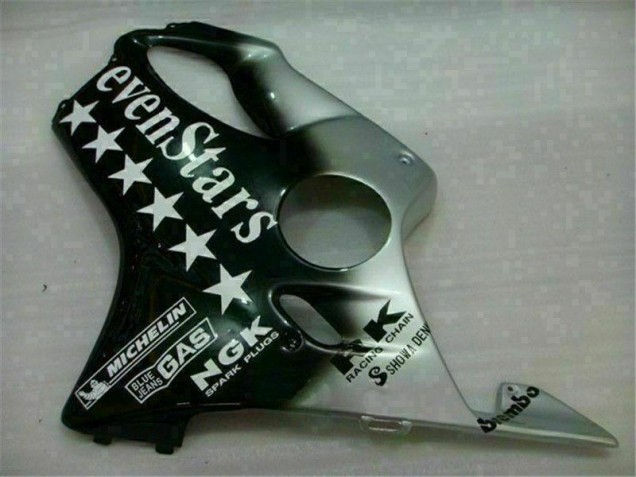 Carénage Moto CBR 600 F4i 2001-2003 - Noir Argent SevenStarss Carénage Moto CBR 600 F4i 2001-2003 - Noir Argent SevenStarss
