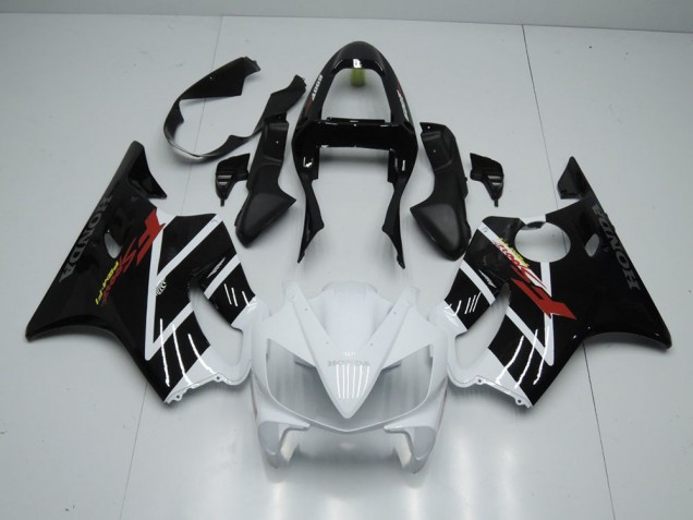 Carénage Moto CBR 600 F4i 2001-2003 - Noir Blanc Carénage Moto CBR 600 F4i 2001-2003 - Noir Blanc