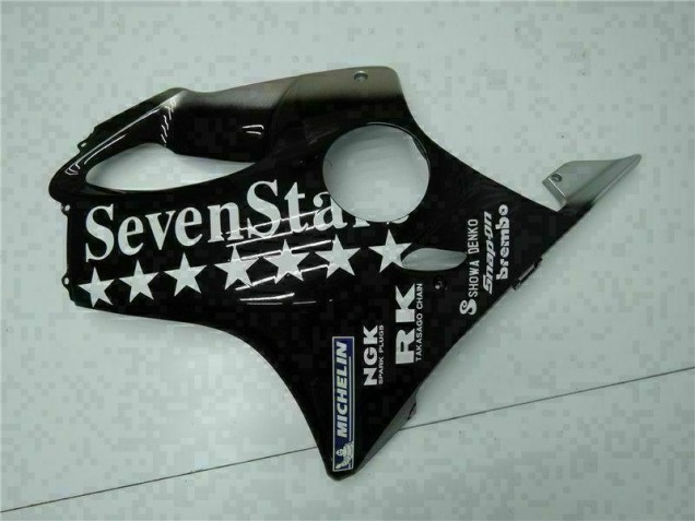 Carénage Moto CBR 600 F4i 2001-2003 - Noir Blanc SevenStarss Carénage Moto CBR 600 F4i 2001-2003 - Noir Blanc SevenStarss