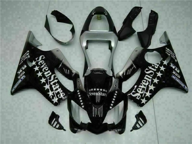 Carénage Moto CBR 600 F4i 2001-2003 - Noir Blanc SevenStarss Carénage Moto CBR 600 F4i 2001-2003 - Noir Blanc SevenStarss