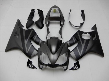 Carénage Moto CBR 600 F4i 2001-2003 - Noir Mat Gris