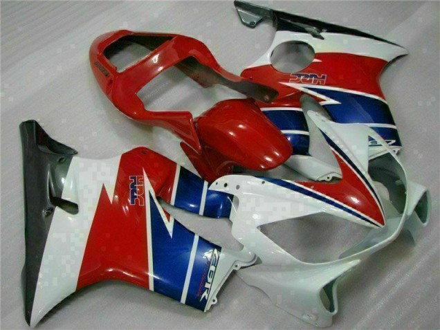 Carénage Moto CBR 600 F4i 2001-2003 - Rouge Blanc Bleu