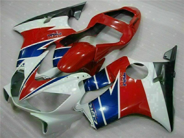 Carénage Moto CBR 600 F4i 2001-2003 - Rouge Blanc Bleu