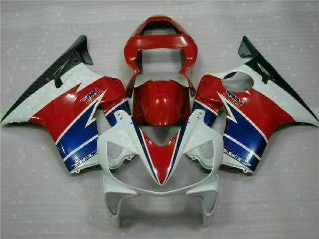Carénage Moto CBR 600 F4i 2001-2003 - Rouge Blanc Bleu