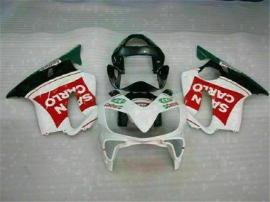Carénage Moto CBR 600 F4i 2001-2003 - Rouge Blanc Noir San Carlo
