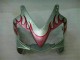 Carénage Moto CBR 600 F4i 2001-2003 - Rouge Flamme Argent Carénage Moto CBR 600 F4i 2001-2003 - Rouge Flamme Argent