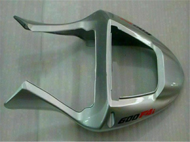 Carénage Moto CBR 600 F4i 2001-2003 - Rouge Flamme Argent Carénage Moto CBR 600 F4i 2001-2003 - Rouge Flamme Argent