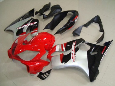 Carénage Moto CBR 600 F4i 2004-2007 - Rouge Argent