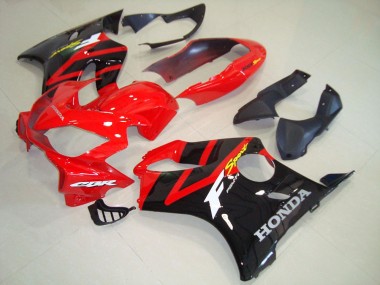 Carénage Moto CBR 600 F4i 2004-2007 - Rouge Noir Rouge Tail