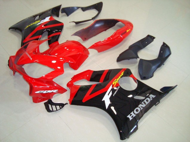 Carénage Moto CBR 600 F4i 2004-2007 - Rouge Noir Rouge Tail Carénage Moto CBR 600 F4i 2004-2007 - Rouge Noir Rouge Tail