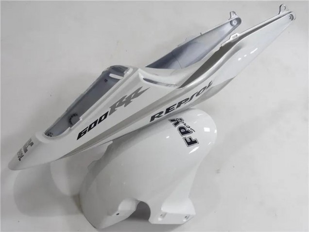 Carénage Moto CBR 600 RR 2003-2004 - Argent Blanc Noir Repsol Carénage Moto CBR 600 RR 2003-2004 - Argent Blanc Noir Repsol