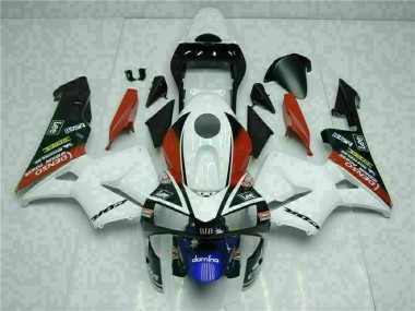 Carénage Moto CBR 600 RR 2003-2004 - Blanc Bleu
