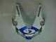 Carénage Moto CBR 600 RR 2003-2004 - Blanc Bleu R 2 Carénage Moto CBR 600 RR 2003-2004 - Blanc Bleu R 2
