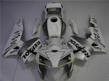 Carénage Moto CBR 600 RR 2003-2004 - Blanc Repsol
