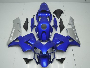 Carénage Moto CBR 600 RR 2003-2004 - Bleu Argent