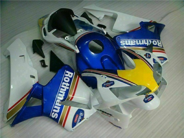 Carénage Moto CBR 600 RR 2003-2004 - Bleu Blanc Rothmans Carénage Moto CBR 600 RR 2003-2004 - Bleu Blanc Rothmans