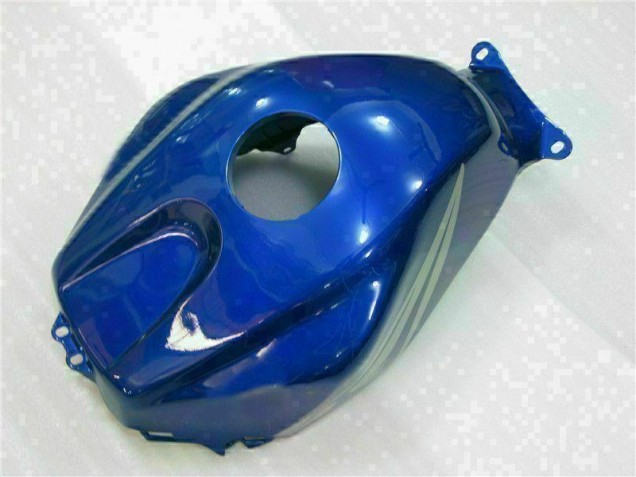 Carénage Moto CBR 600 RR 2003-2004 - Bleu avec Argent Flamme Carénage Moto CBR 600 RR 2003-2004 - Bleu avec Argent Flamme