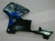 Carénage Moto CBR 600 RR 2003-2004 - Bleu avec Argent Flamme Carénage Moto CBR 600 RR 2003-2004 - Bleu avec Argent Flamme