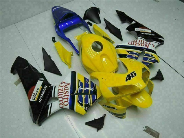 Carénage Moto CBR 600 RR 2003-2004 - Jaune Carénage Moto CBR 600 RR 2003-2004 - Jaune