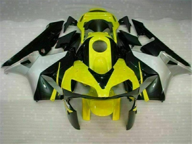 Carénage Moto CBR 600 RR 2003-2004 - Jaune Noir Carénage Moto CBR 600 RR 2003-2004 - Jaune Noir