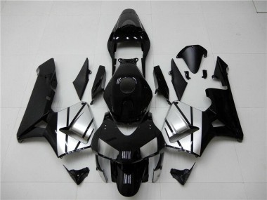Carénage Moto CBR 600 RR 2003-2004 - Noir Argent
