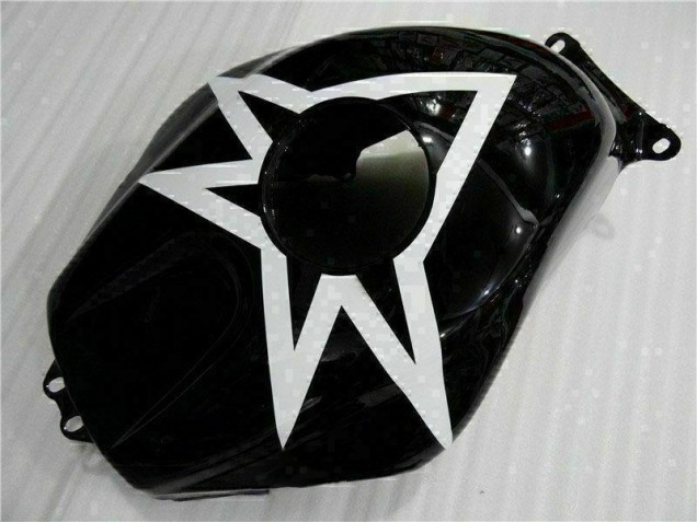 Carénage Moto CBR 600 RR 2003-2004 - Noir Blanc 11 Carénage Moto CBR 600 RR 2003-2004 - Noir Blanc 11