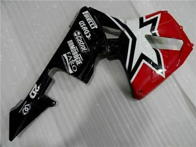 Carénage Moto CBR 600 RR 2003-2004 - Noir Blanc 11 Carénage Moto CBR 600 RR 2003-2004 - Noir Blanc 11