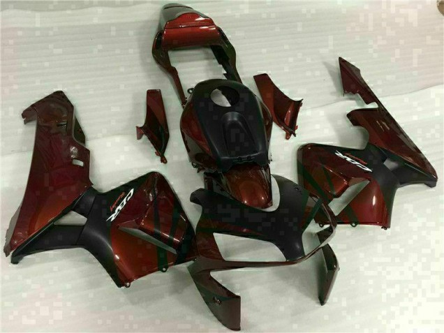 Carénage Moto CBR 600 RR 2003-2004 - Noir Rouge Carénage Moto CBR 600 RR 2003-2004 - Noir Rouge
