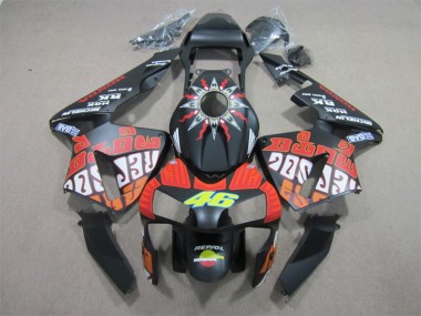 Carénage Moto CBR 600 RR 2003-2004 - Noir Rouge Repsol 46