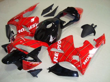Carénage Moto CBR 600 RR 2003-2004 - Noir Spider Man Repsol