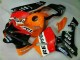 Carénage Moto CBR 600 RR 2003-2004 - Orange Repsol Carénage Moto CBR 600 RR 2003-2004 - Orange Repsol