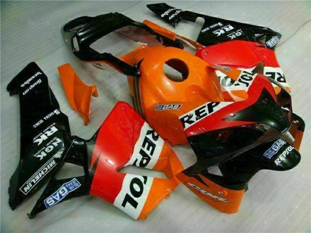 Carénage Moto CBR 600 RR 2003-2004 - Orange Repsol Carénage Moto CBR 600 RR 2003-2004 - Orange Repsol