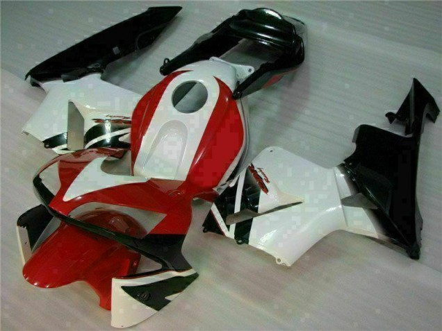 Carénage Moto CBR 600 RR 2003-2004 - Rouge Blanc Carénage Moto CBR 600 RR 2003-2004 - Rouge Blanc