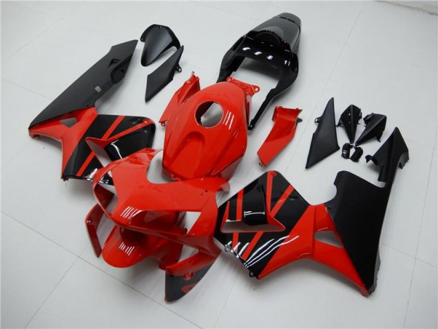 Carénage Moto CBR 600 RR 2003-2004 - Rouge Noir Carénage Moto CBR 600 RR 2003-2004 - Rouge Noir