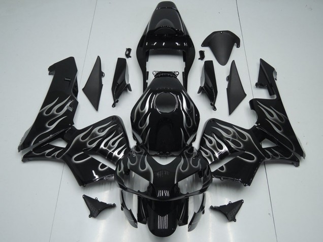 Carénage Moto CBR 600 RR 2005-2006 - Argent Flamme Carénage Moto CBR 600 RR 2005-2006 - Argent Flamme