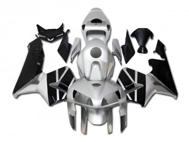 Carénage Moto CBR 600 RR 2005-2006 - Argent Noir