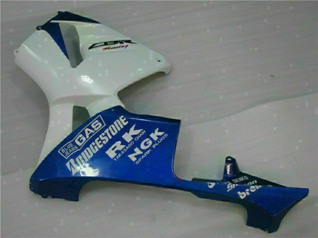 Carénage Moto CBR 600 RR 2005-2006 - Blanc Bleu Carénage Moto CBR 600 RR 2005-2006 - Blanc Bleu