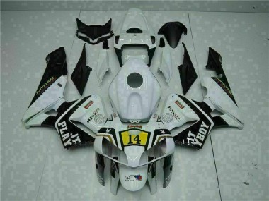 Carénage Moto CBR 600 RR 2005-2006 - Blanc Playboy 14